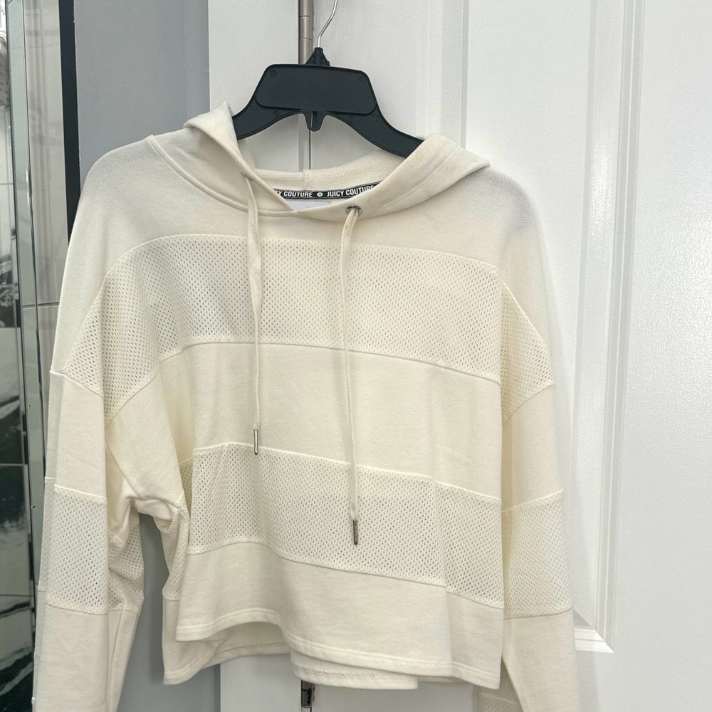 Juicy Couture Cream Hoodie